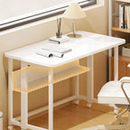 Adjustable Height Folding Desk Computer Table Household Bedroom Bedside Writing Workbench Portable Mobile Office Desk