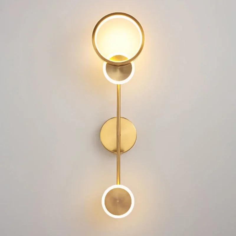 Modern LED Wall Lamp Creative Luxury Wall Lamp for Living Room Bedroom Bedside TV Background Restaurant Decor Wall Sconces