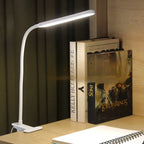 LED Adjustable Table Lamp USB 3 Colors Eye Protection Study Night Lamps Clip on Dimmable for Home Office Reading Led Desk Lamps