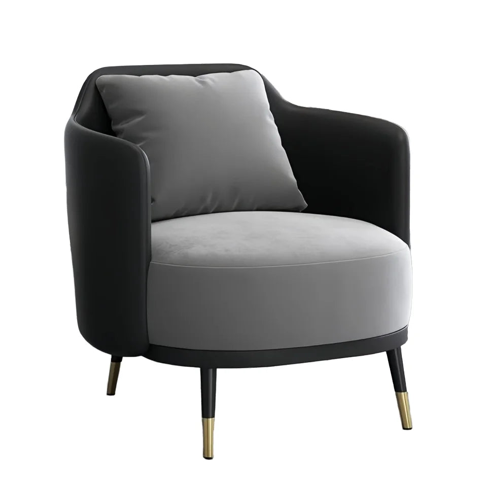 Light Luxury Leisure Business Office Hotel Lobby Reception Sofa Sales Office Reception Negotiation Chair