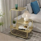 Light Luxury Sofa Side Table Simple Modern Bedside Coffee Tables Center Wrought Iron Living Room Balcony Nordic Furniture