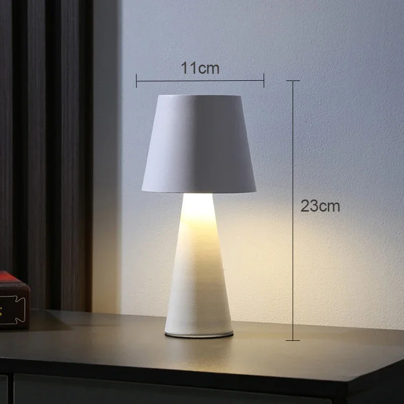 Pop Led Deco Table Lamp Rechargable Night Light Portable USB Charging Touch Bedside Table Lamp Living Room Decoration Desk Light