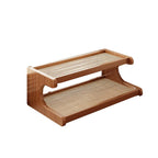 2/3 Tiers Desktop Storage Rack Compact Easy-To-Assemble Desk Bookshelf Space-Saving Multi-Functional Simple Shoe Organizer