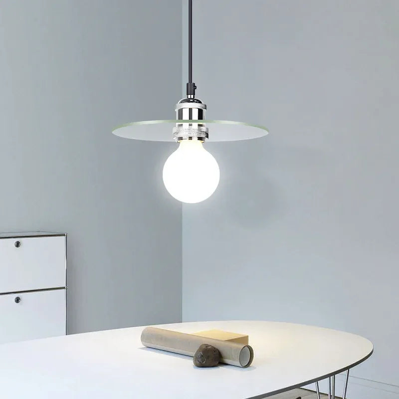 Vintage LED Pendant Lights Lamparas Creative Glass Hanging Lamp Modern Glass Chandeliers Bedroom Pendant Lamp Lamps Aesthetic