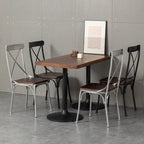 American Industrial Style Old Coffee Shop Restaurant Retro Pub Commercial Leisure Complete Set of Tables and Chairs