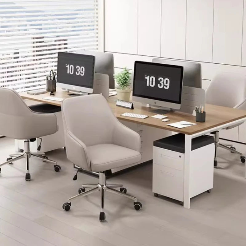 Computer Ergonomic Office Chair Swivel Dinning Study Accent Office Chair Armchair Recliner Chaise De Bureaux Salon Furniture