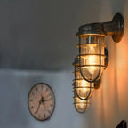 European Retro Outdoor Ultra Bright Waterproof LED Wall Lamp Desk Staircase Corridor Outdoor Courtyard Wall Light