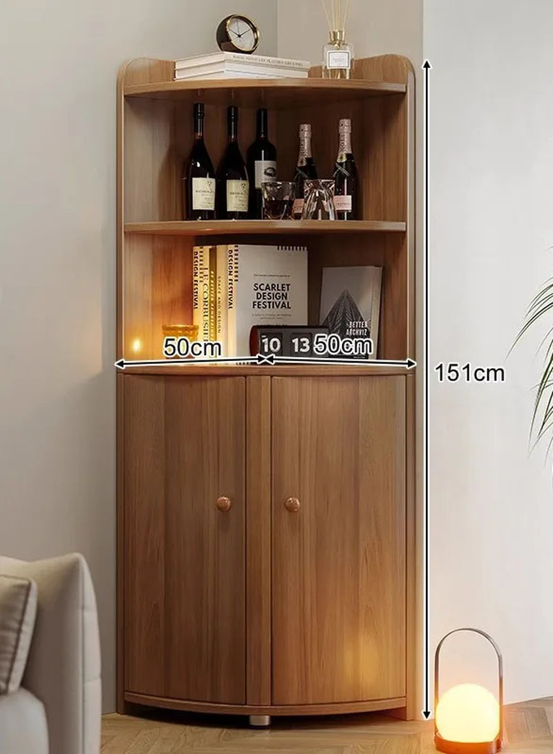 Living Room Wall Corner Cabinet Triangle Shelf against Wall Home Storage Organizer Corner Living Room Wall Shelf