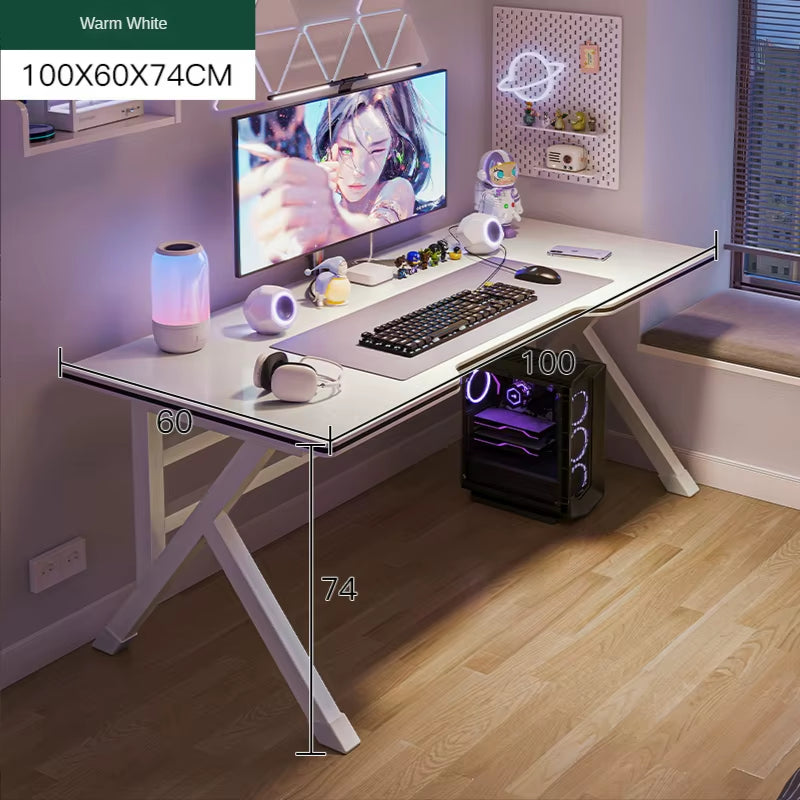 Computer Desks Webcast Gaming Desk Home Office Desk Ergonomic Table Modern Simple Bedchamber Desktop Study Table Office Desk