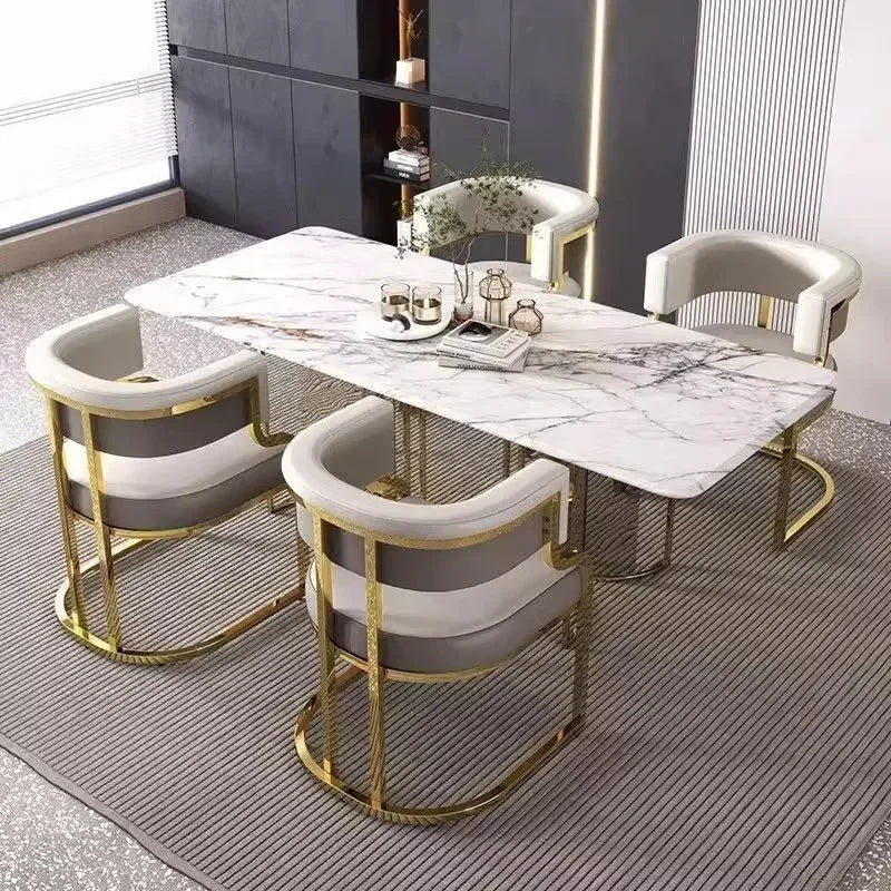 Stable Luxurious Modern Simple Leisure Chairs Dining Chairs Home Negotiation Chairs Fashion Makeup Chairs Tea Table Chairs