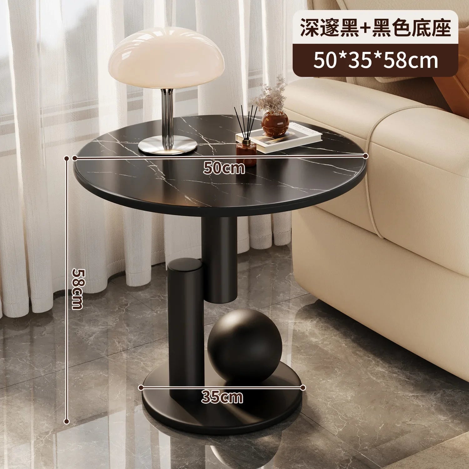 Sedentary Mini Table Coffee Table in the Living Room Furniture Bluetooth Speaker Shelf Home Decoration Offers Chair Sofa
