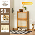 Ultra-Thin Shoe Cabinet, Tipping Bucket at the Door of the Home, Shoe Rack, Large-Capacity Entry Door, Simple Storage