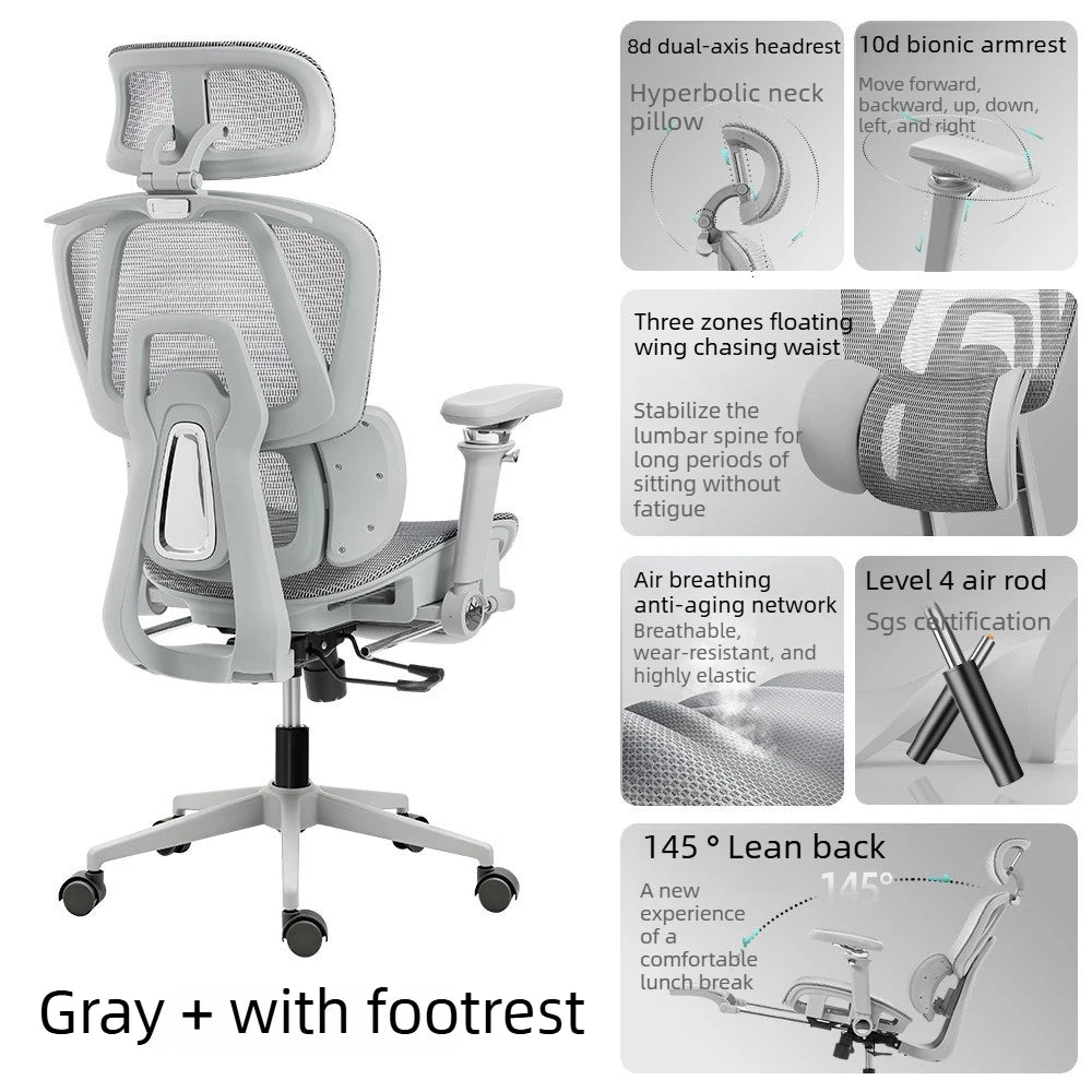 Ergonomic Chair Office Gaming Comfortable Adjustable Armrest Office Chair Relaxing Recline Chaises De Bureau Furniture