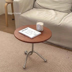 Round Side Few Nordi Livingroomcorner Fewhousehold Small Coffee Table Internet Celebrity Ins Wind Sofaside Fewbedsidesmall Table