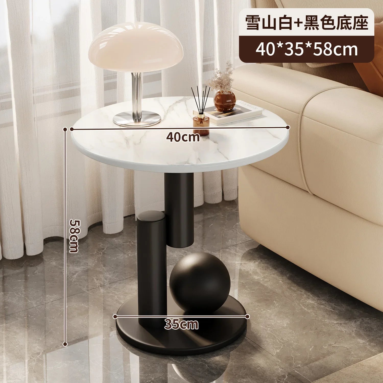 Sedentary Mini Table Coffee Table in the Living Room Furniture Bluetooth Speaker Shelf Home Decoration Offers Chair Sofa