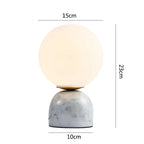 marble Table Lamp Modern Living Room Home Decor Glass Ball Table Lamps Hotel Bedroom Bedside Study Desk Light