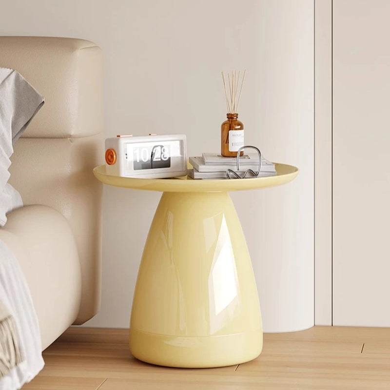 Nordic Bedside Table Simple Modern Bedroom Home Storage Simple Bedside Tables Creative round Leisure Small Coffee Tables