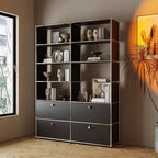 Living Room Cabinet Sideboards Coffee Table Tv Stand Storage Cabinet Corner Metal Storage Display Customizable Modular Furniture