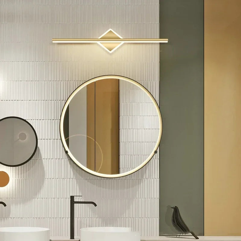 Modern LED Long Strip Wall Lamp for Bathroom Mirror Lamp Living Room Bedsideds Interior Decor Lighting Fixture Wall Sconce