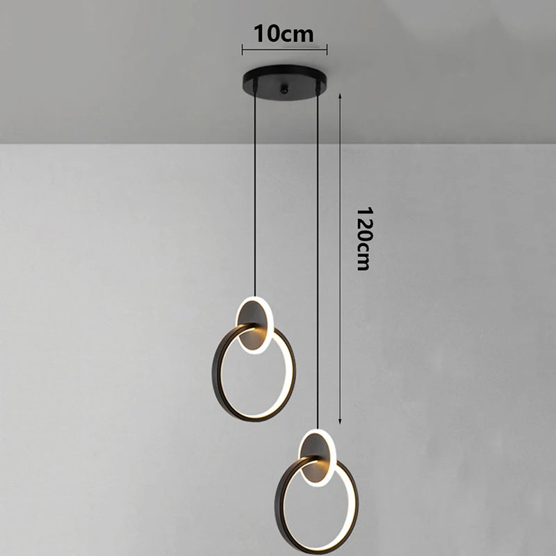 1 PC Modern Home Decor Led Lights Bedroom Lamp Bedside Pendant Light Lamps Led Chandeliers Hanging Light Indoor Lighting