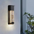 New Simple LED Outdoor Waterproof Wall Lamp Balcony Corridor Road Lamp Courtyard Villa Induction Lamp