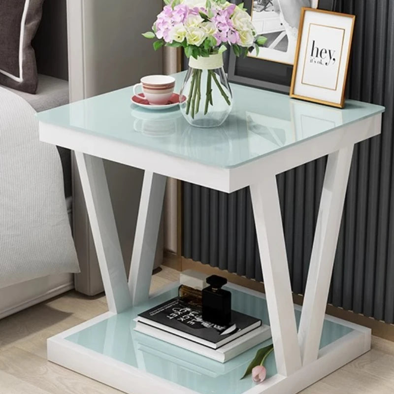Mid Century Modern Bedroom Bedside Table Unique Organizer Comfortable Low Nightstand Decor Mini Muebles Garden Furniture Sets