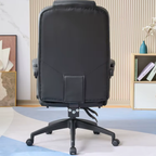 360 degree swivel ergonomic office chair with curved backrest