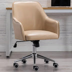 Office Chair Ergonomic Swivel Computer Chair with Armrests for Home Office Study Desk Reclining Executive Seating