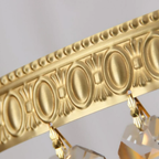 Detail of the copper frame