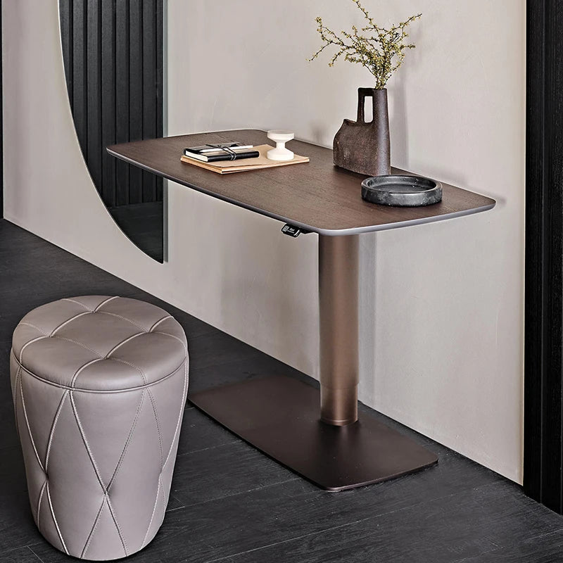 Multifunction Ceramic or Wooden Top Lift Top Coffee Table Computer Table Height Adjustable Study Desk Table
