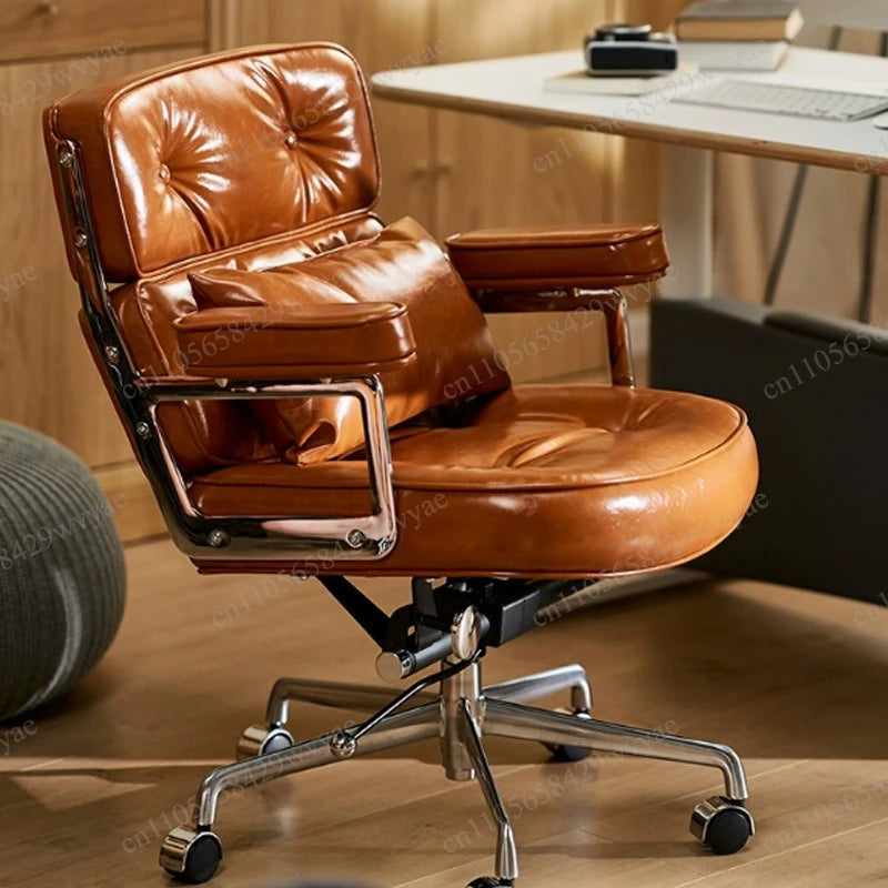Lifting Computer Chair, Home Boss Chair, Study Office Swivel Chair