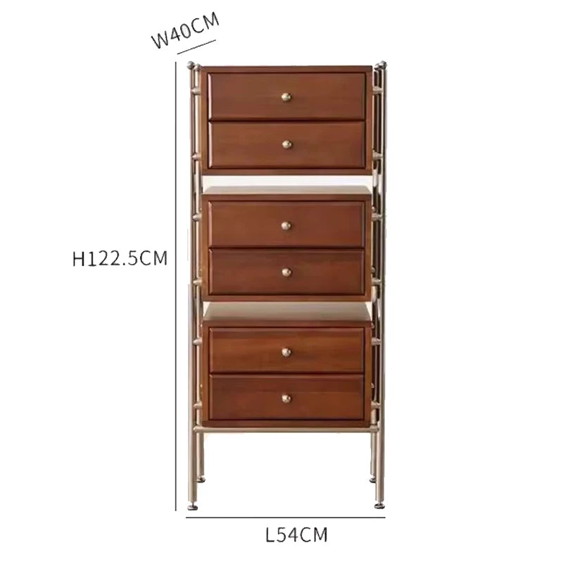 Nordic Vintage Storage Cabinet Tall Luxury Multipurpose Craft Locker Cabinet Office File Woonkamer Kasten Living Room Furniture