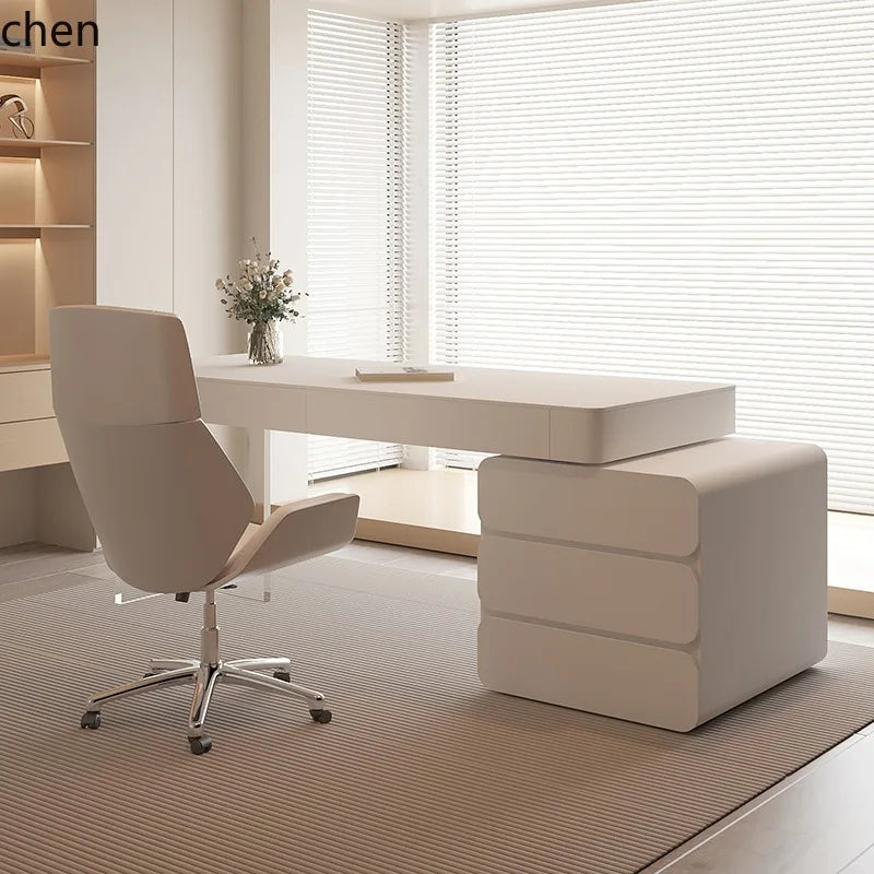 Jane Home Boss Writing Desk Beauty Salon Consultation Desk with Drawer Computer Desk