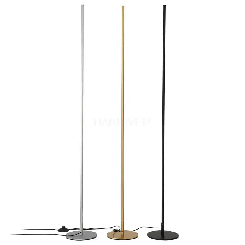 Modern Nordic Simple Creative Living Room Floor Lamp LED Lamp Metal Lamp Floor Lamp Nordic Simple Creative Bracket LED Black