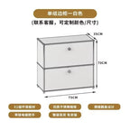 Living Room Cabinet Sideboards Coffee Table Tv Stand Storage Cabinet Corner Metal Storage Display Customizable Modular Furniture
