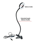 2026 New Desk Lamp 3 Color Modes 10 Level Dimming USB Student Eye Care Reading Light Nail Beauty Light Makeup Tool