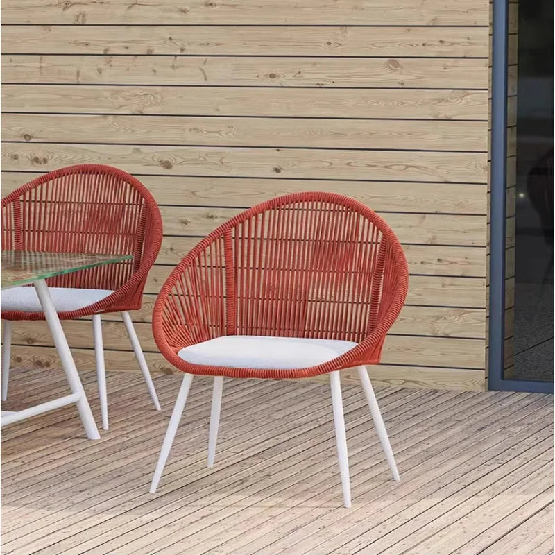Outdoor Rattan Combination Courtyard Leisure Furniture Hotel Villa B & B Balcony Open-Air Outdoor Waterproof Rattan Chair Sofa