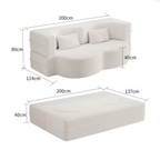 Foldable sofa bed dimensions