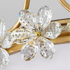 Close-up of the crystal accents
