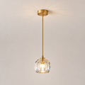 Luxury crystal globe pendant ceiling light