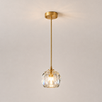 Luxury crystal globe pendant ceiling light
