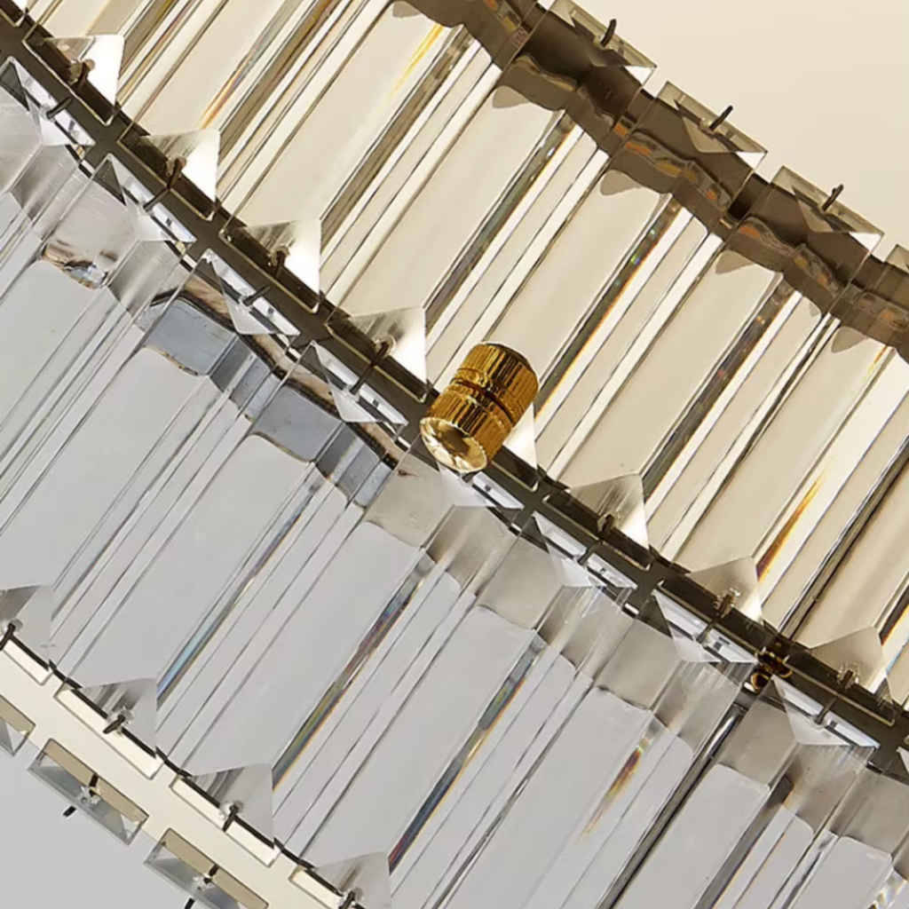 Detail of the integrated LED lighting