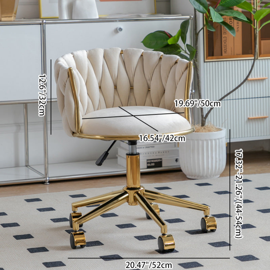 Modern velvet accent chair dimensions and product details