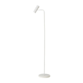 Modern adjustable LED floor lamp in white