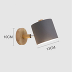 Dimensions of the modern cylindrical LED wall sconce