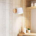 Modern cylindrical wall sconce for modern home decor