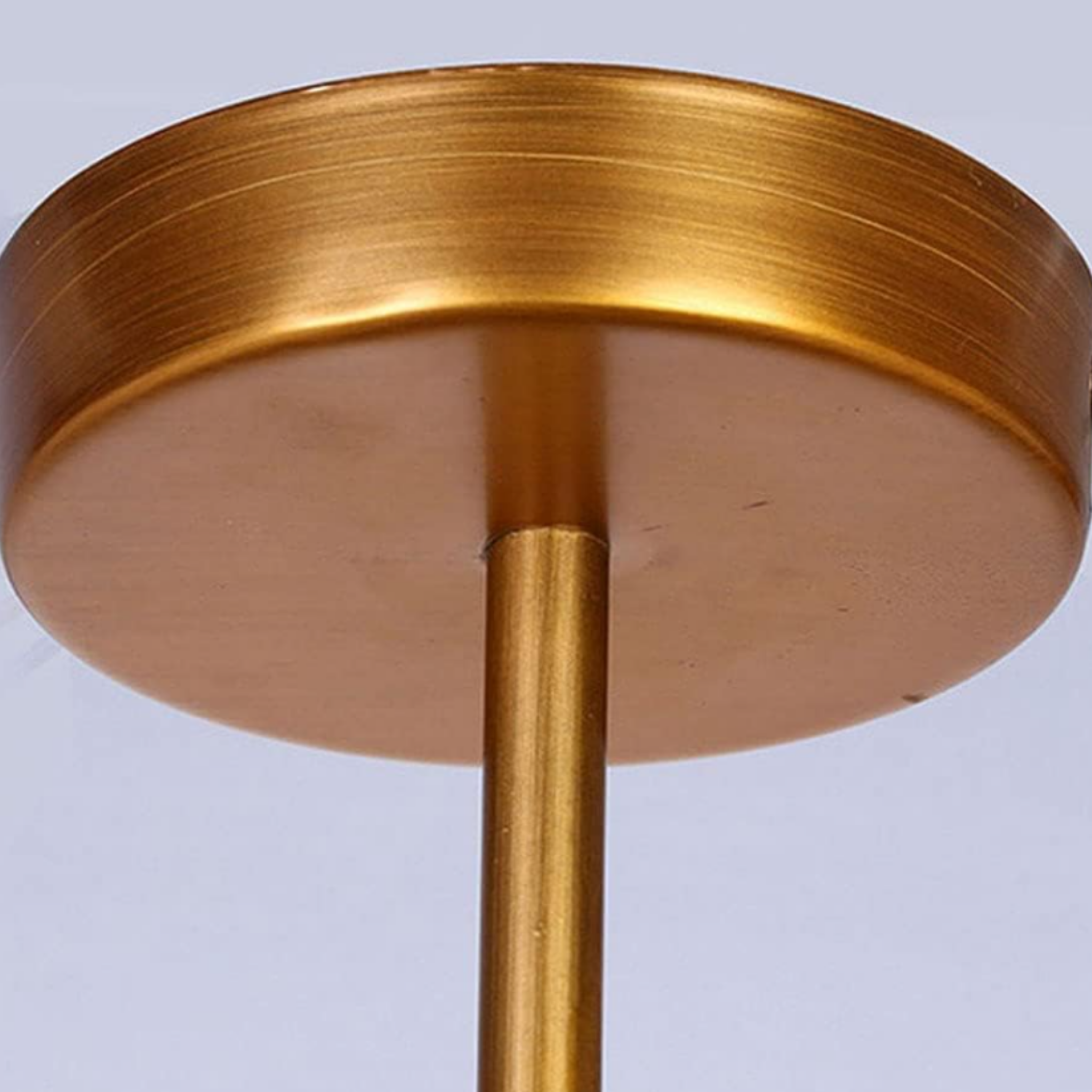 Close-up of the metal frame