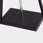 Close-up of the sturdy floor lamp base