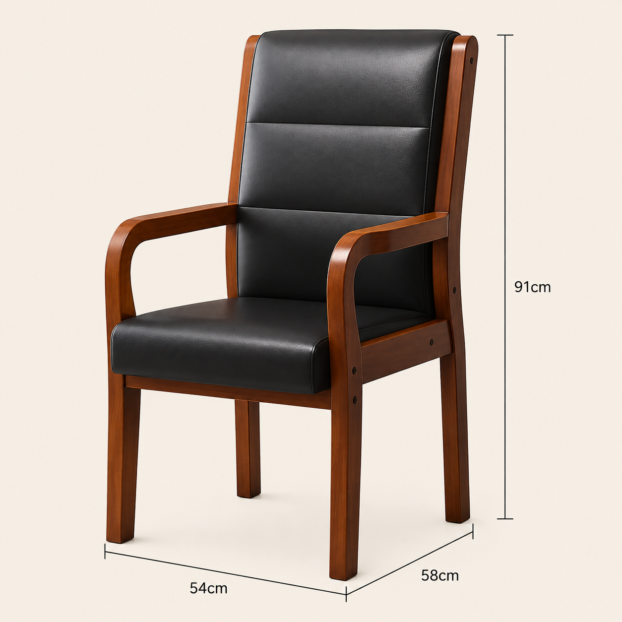 Modern upholstered accent chair dimensions
