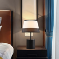Modern fabric shade table lamp design A
